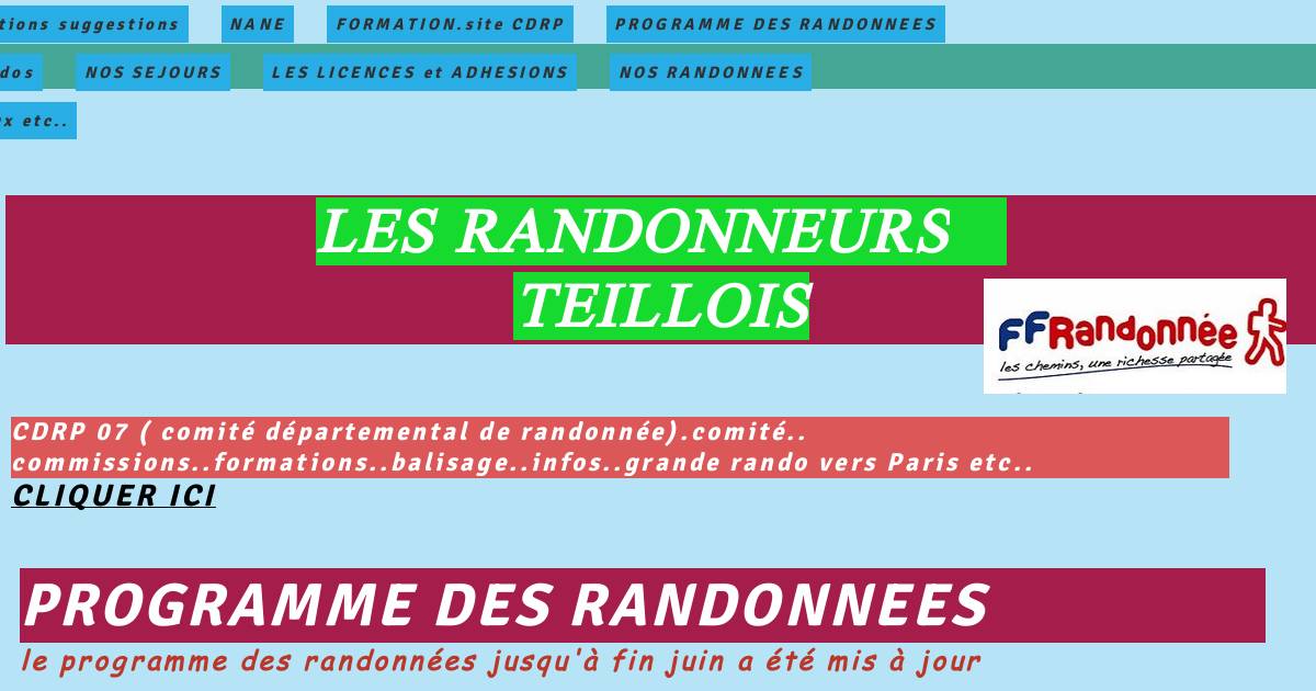 (c) Randonneursteillois.fr